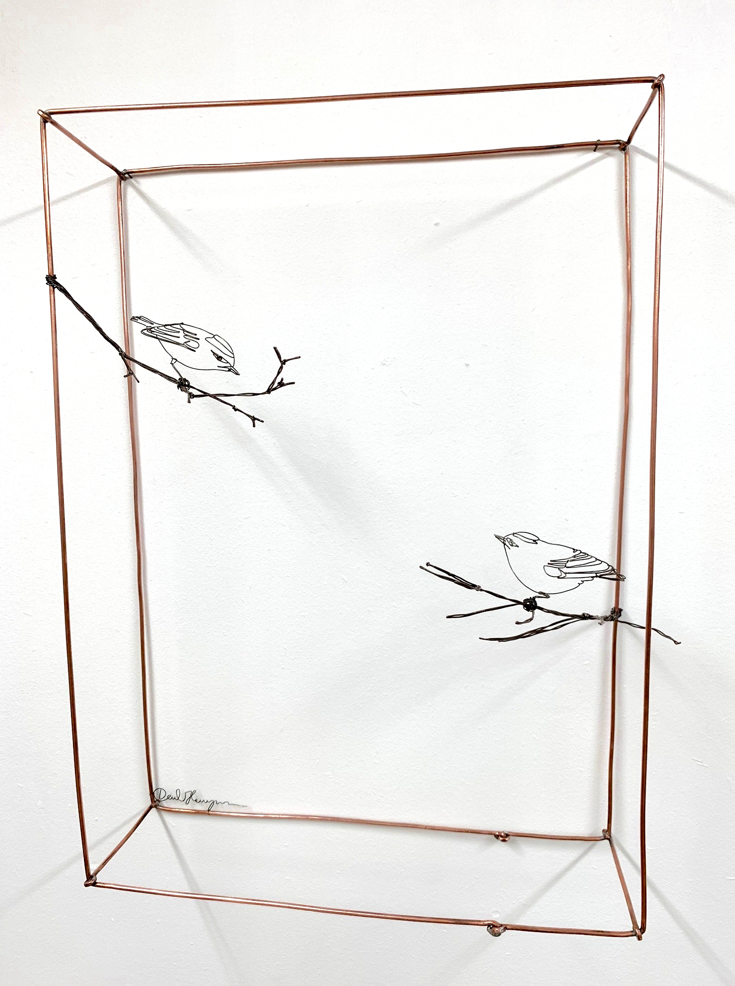 Daniel Henningsson, ståltrådsskulptur